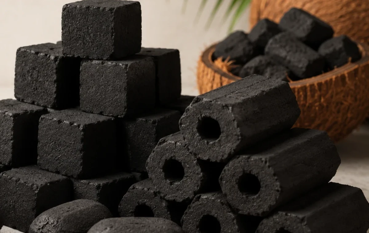 Coconut Charcoal Briquettes