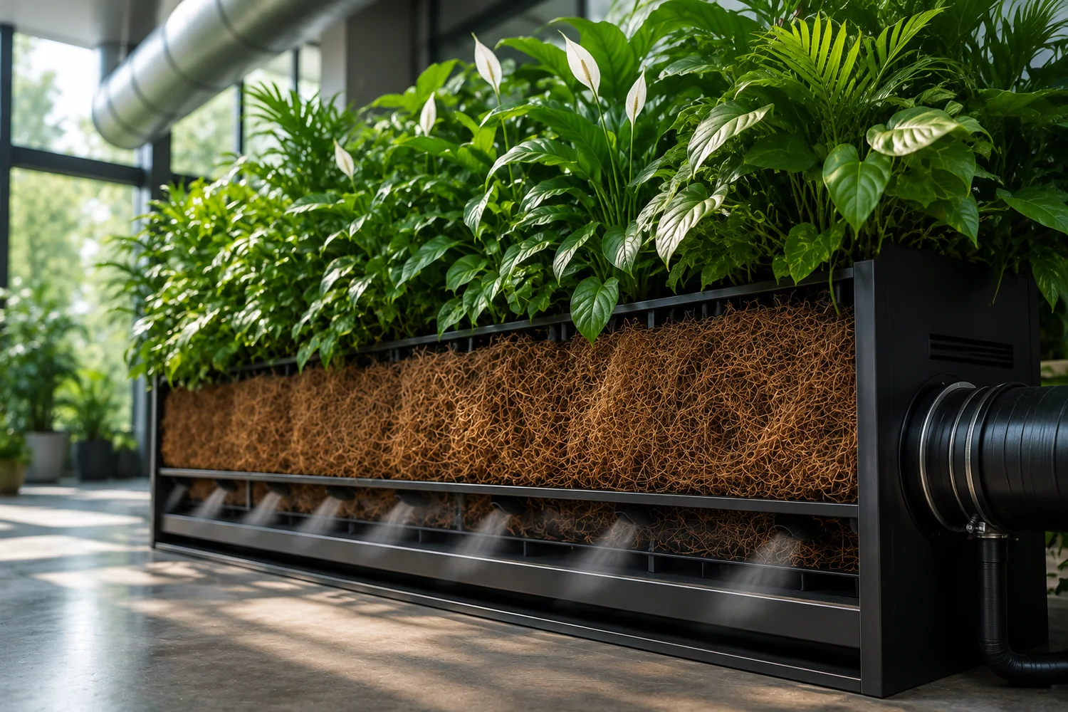 Can Coconut Fibre Help Clean Indoor Air? What Botanical Biofiltration Research Shows