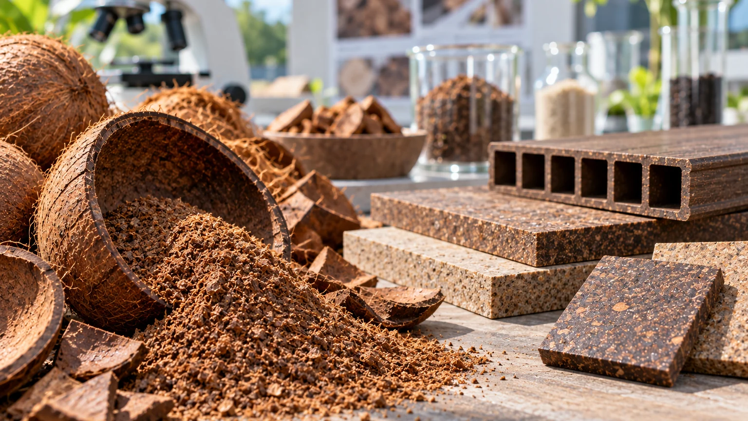 Can Coconut Shells Become Plastic-Free Biocomposites? What 2026 Research Found