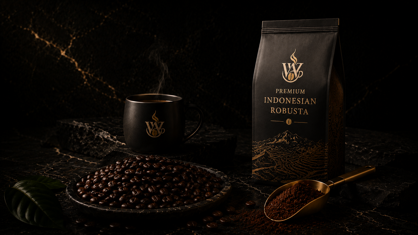 Premium Indonesian Robusta concept
